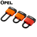 Safety High Security Long Shackle Pvc Plastic Coated Themoplastic Weather Resistant Padlock